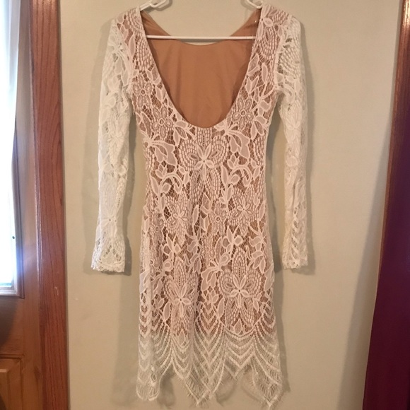 White lace Charolette Russe dress - Picture 2 of 2